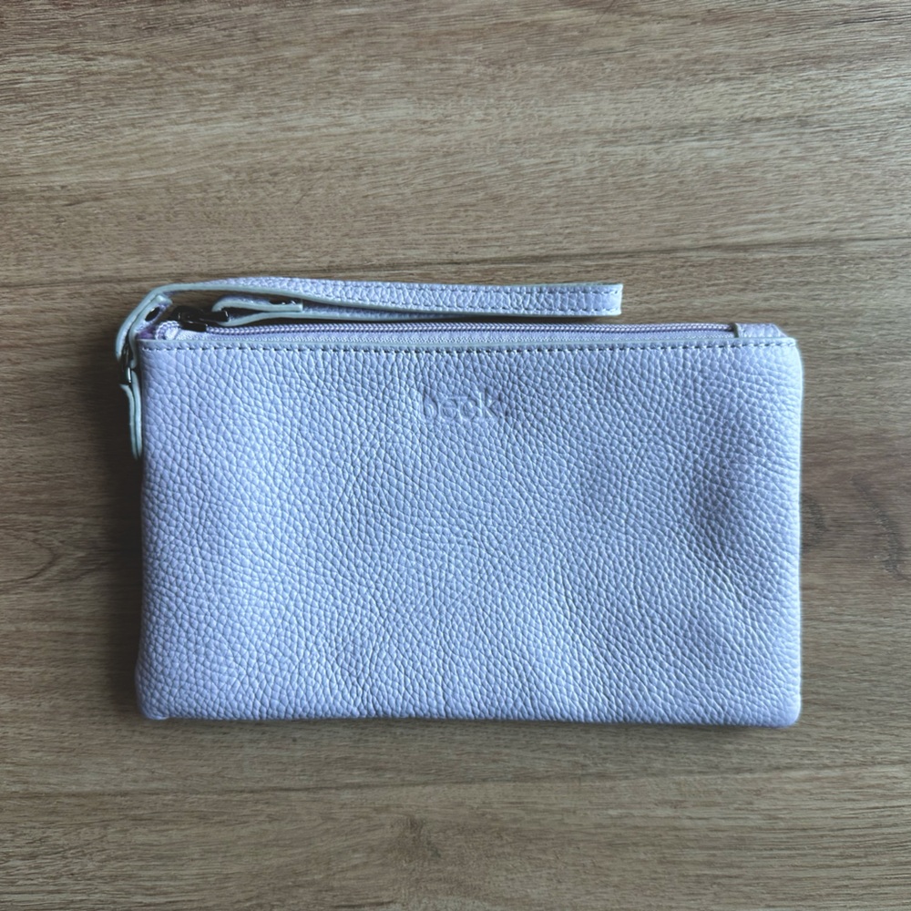 Beck Bag Brand New Never Used- Lilac Wristlet
